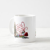 Weihnachten im Internet Kaffeetasse (Vorderseite Links)