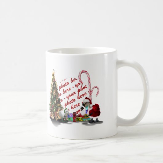 Weihnachten im Internet Kaffeetasse (Rechts)