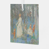 Weihnachten im Jahrtausend, Das Feenwald (1903) Ornament Aus Glas (Vorderseite links)