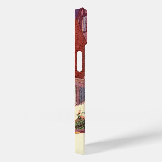 Weihnachten im Jahrtausend, Familienhaus im Schnee Case-Mate iPhone Hülle (Rückseite / Rechts)