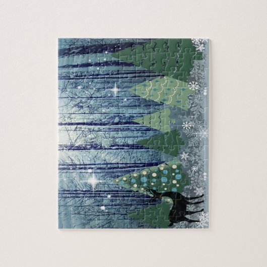 Weihnachten im Jigsaw-Puzzle Puzzle (Vertikal)