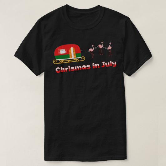 Weihnachten im Juli (16) T-Shirt (Design vorne)