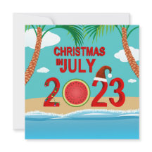 Weihnachten im Juli 2023 Watermelon Beach