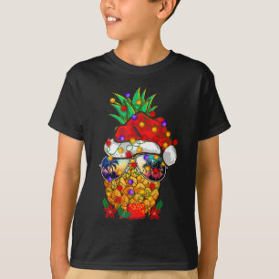 Weihnachten im Juli Ananas Lustiges Frohes Weihnac T-Shirt