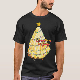 Weihnachten im Juli Ananas Weihnachtsbaum Sommer T-Shirt