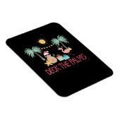 Weihnachten im Juli Beach Cruise Beach Magnet (Rechte Seite)