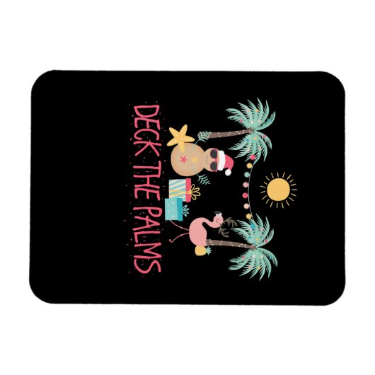 Weihnachten im Juli Beach Cruise Beach Magnet (Horizontal)