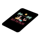 Weihnachten im Juli Beach Cruise Beach Magnet (Linke Seite)