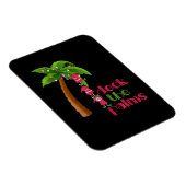 Weihnachten im Juli Beach Deck Palms Cruise Magnet (Rechte Seite)