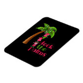 Weihnachten im Juli Beach Deck Palms Cruise Magnet (Linke Seite)
