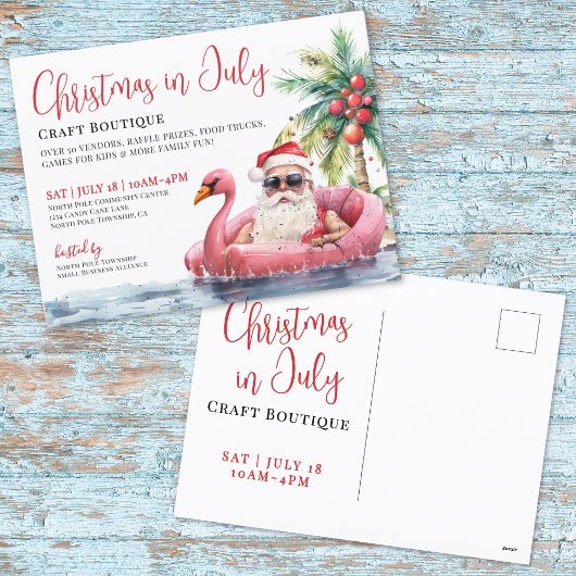 Weihnachten im Juli Boutique Markt