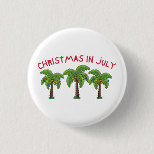 Weihnachten im Juli Button