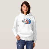 Weihnachten im Juli Classic Round Sticker Napki Hoodie (Vorne ganz)