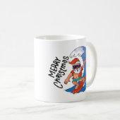 Weihnachten im Juli Classic Round Sticker Napki Kaffeetasse (VorderseiteRechts)
