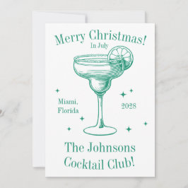 Weihnachten im Juli Cocktail Party Personalisiert