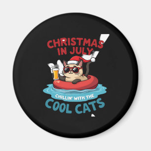 Weihnachten im Juli Daddy Mommy chillen mit der Si Magnet