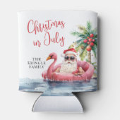 Weihnachten im Juli Dosenkühler (Rückseite)