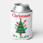 Weihnachten im Juli Dosenkühler (Kanne Vorderseite)