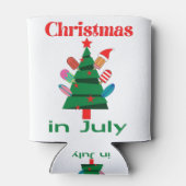 Weihnachten im Juli Dosenkühler (Rückseite)