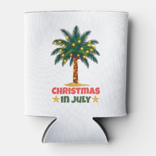 Weihnachten im Juli Dosenkühler (Vorderseite)