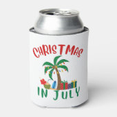 Weihnachten im Juli Dosenkühler (Kanne Vorderseite)