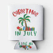 Weihnachten im Juli Dosenkühler (Rückseite)