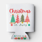 Weihnachten im Juli Dosenkühler (Rückseite)