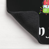 Weihnachten im Juli Eiscreme Weihnachtsbaum Sommer Mousepad (Ecke)