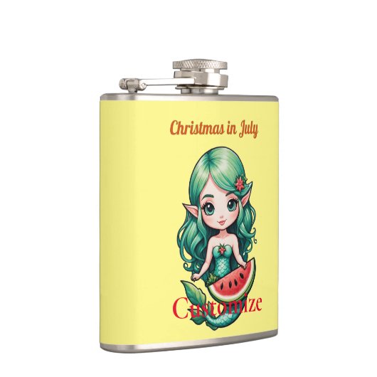Weihnachten im Juli Elf Mermaid Thunder_Cove Flachmann (Rechts)
