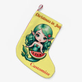 Weihnachten im Juli Elf Mermaid Thunder_Cove Kleiner Weihnachtsstrumpf (Vorderansicht (hängend))