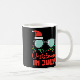 Weihnachten im Juli Eye Gles Xmas Sommer Frauen Mä Kaffeetasse