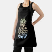 Weihnachten im Juli farbenfrohe Ananas Beach Somme Schürze (InSitu)