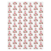 Weihnachten im Juli Flamingo Tischdecke (Vorderseite)