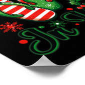 Weihnachten im Juli Flip Flops Xmas Flip Flops Som Poster (Ecke)