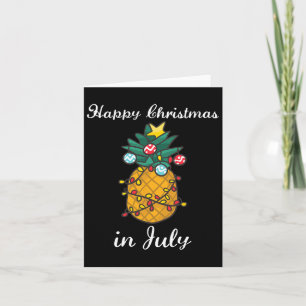 Weihnachten im Juli Frohe Weihnachten im Juli Karte