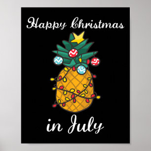 Weihnachten im Juli Frohe Weihnachten im Juli Poster