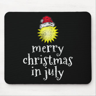 Weihnachten im Juli Frohe Weihnachten Lustig Mousepad