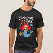 Weihnachten im Juli Funny Summer Weihnachten Mädch T-Shirt (Vorderseite)