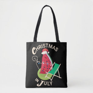 Weihnachten im Juli funny Xmas in July Tasche