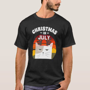 Weihnachten im Juli für Frauen Männer Kinder Renti T-Shirt