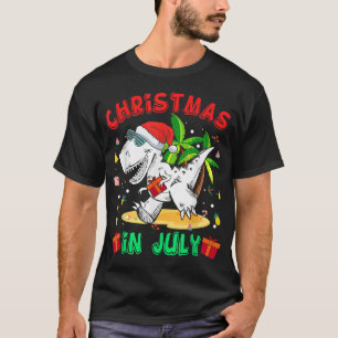 Weihnachten im Juli für Jungen Kleinkind Kinder Di T-Shirt
