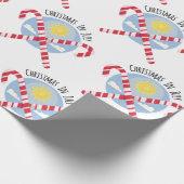 Weihnachten im Juli Geschenkpapier (Ecke)