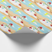 Weihnachten im Juli Geschenkpapier (Ecke)
