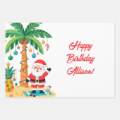 Weihnachten im Juli-Geschenkpapier Geschenkpapier Set (Vorderseite 2)