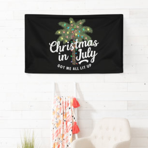 Weihnachten im Juli Got mir alles auf Banner