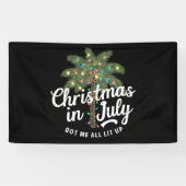 Weihnachten im Juli Got mir alles auf Banner (Horizontal)
