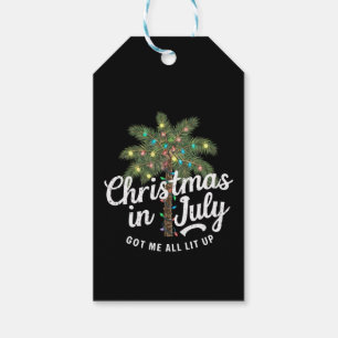 Weihnachten im Juli Got mir alles auf Geschenkanhänger