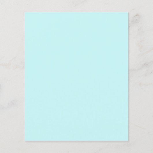 Weihnachten im Juli GRILLEN Palm Tree Einladung (Rückseite)