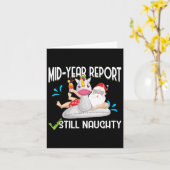 Weihnachten im Juli - Halbjahresbericht immer noch Karte (Gelbe Blume)