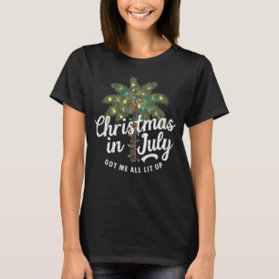 Weihnachten im Juli hat mich voll angefeuert  T-Shirt
